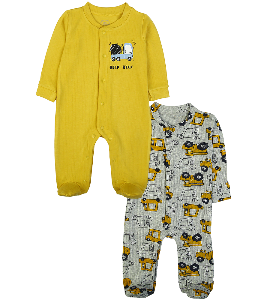 Boys Sleep Suit Pack Of 2 - 0290080