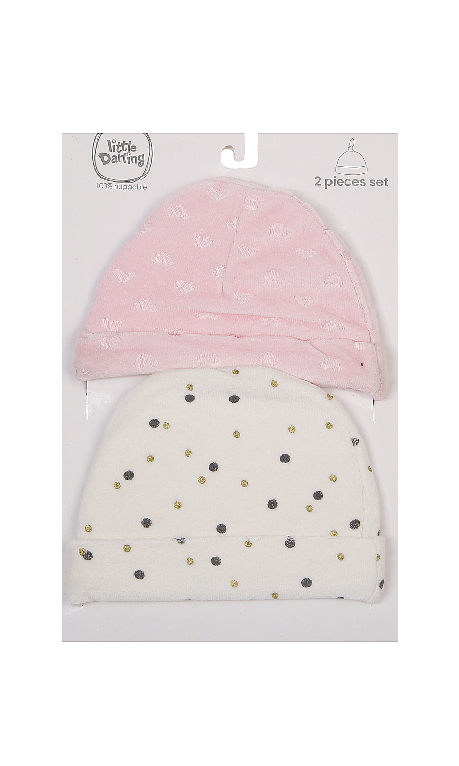 Girls Caps Pack Of 2 - 0291110