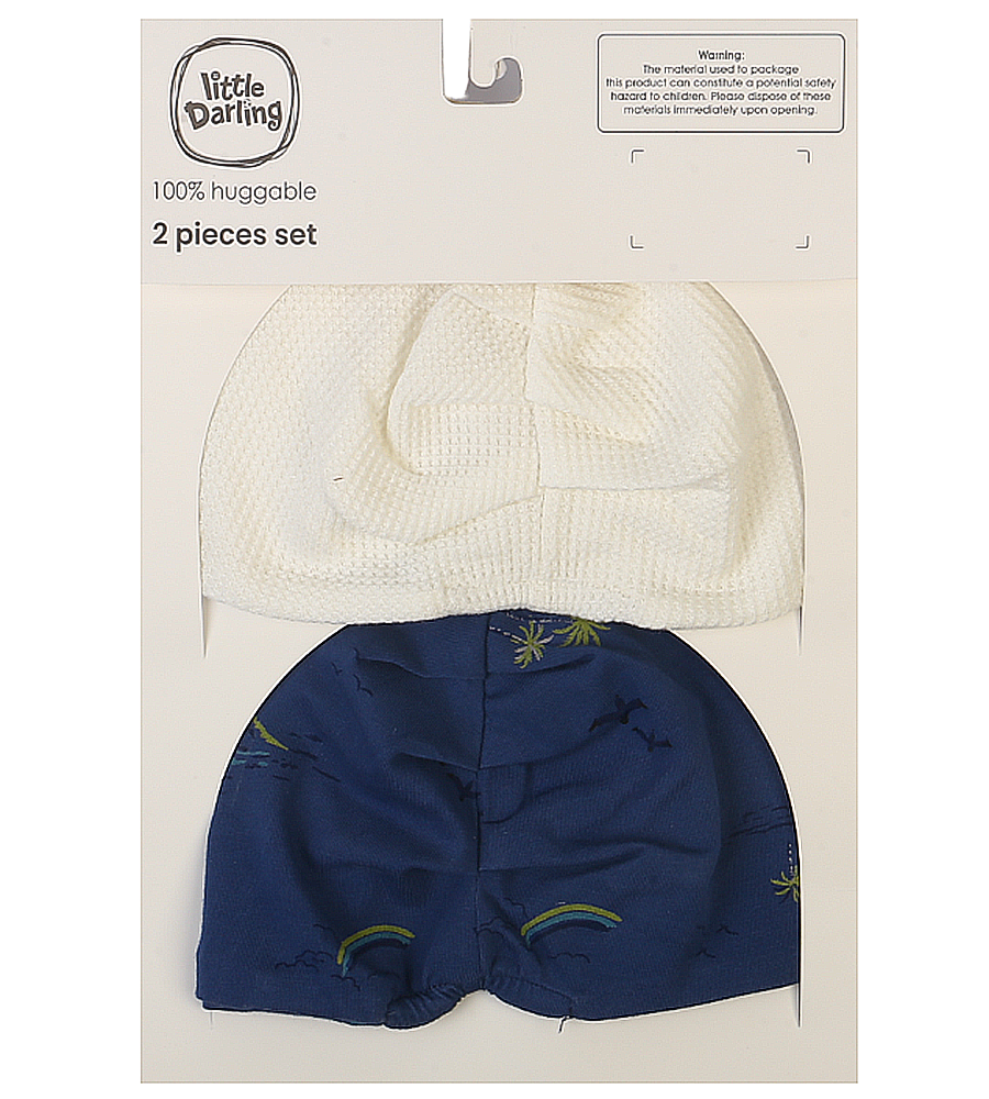 Girls Caps Pack Of 2 - 0291219