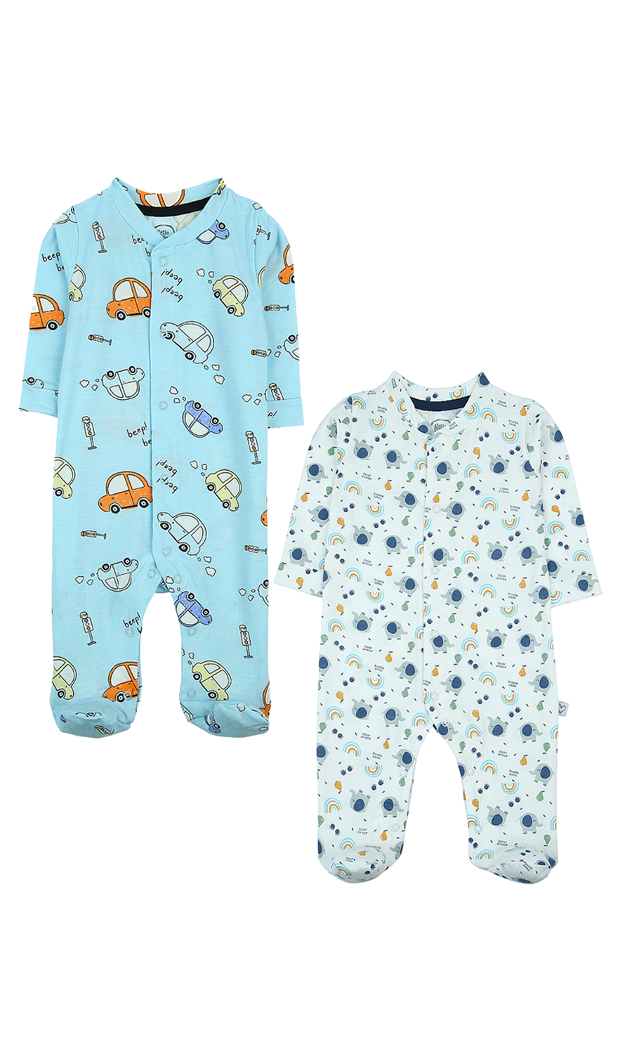 Boys Sleep Suit Pack Of 2 - 0304345