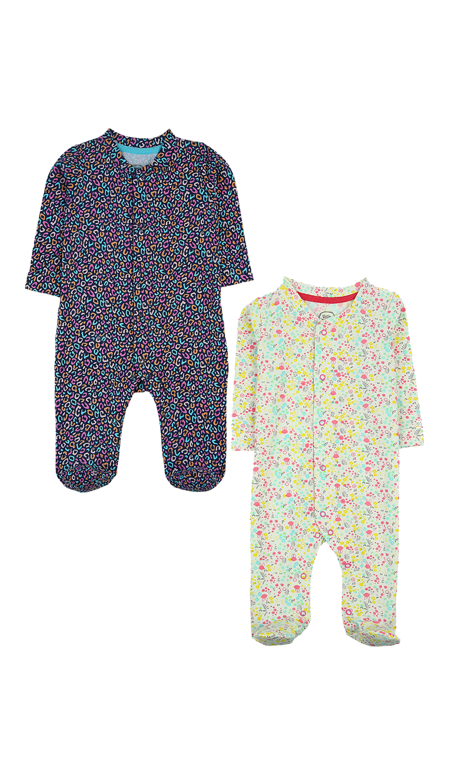 Girls Sleep Suit Pack Of 2 - 0304351