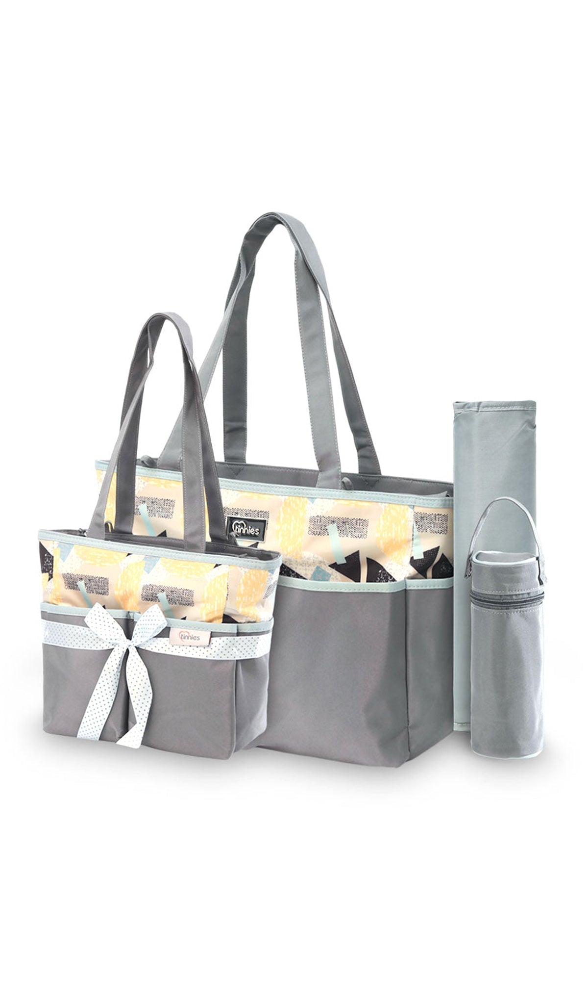 Baby Diaper Bag - Grey