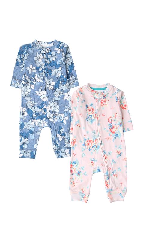 Girls Romper Pack Of 2 - 0311525