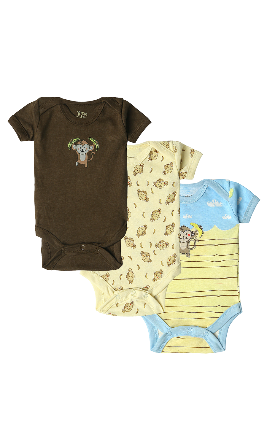 Boys Bodysuit Pack Of 3 - 0312508