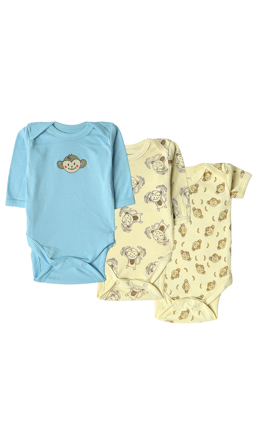 Boys Bodysuit Pack Of 3 - 0312516