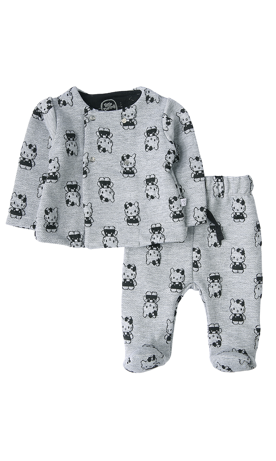 Girls Night Suit With Cap - 0319085