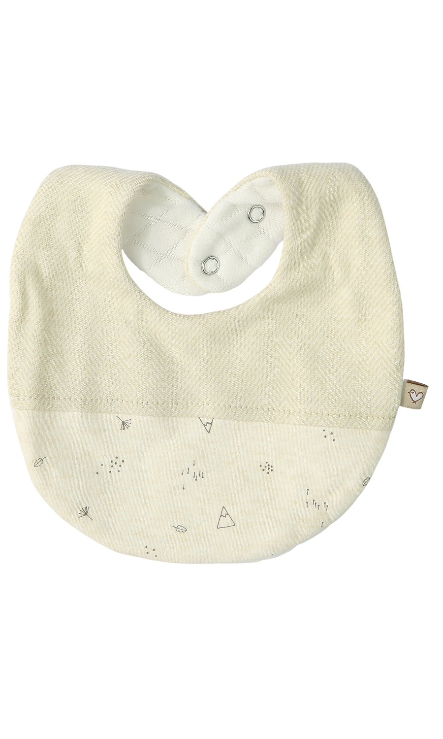 Baby Cotton Gift Set Oatmeal — 6 Piece Newborn Set