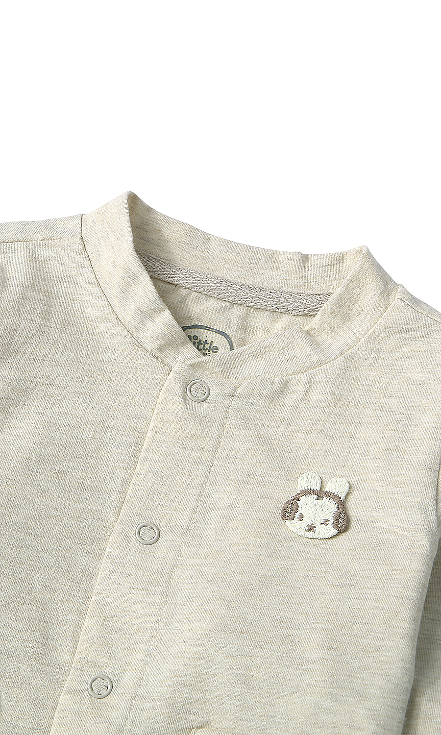 Baby Suit Cream Bunny Embroidery