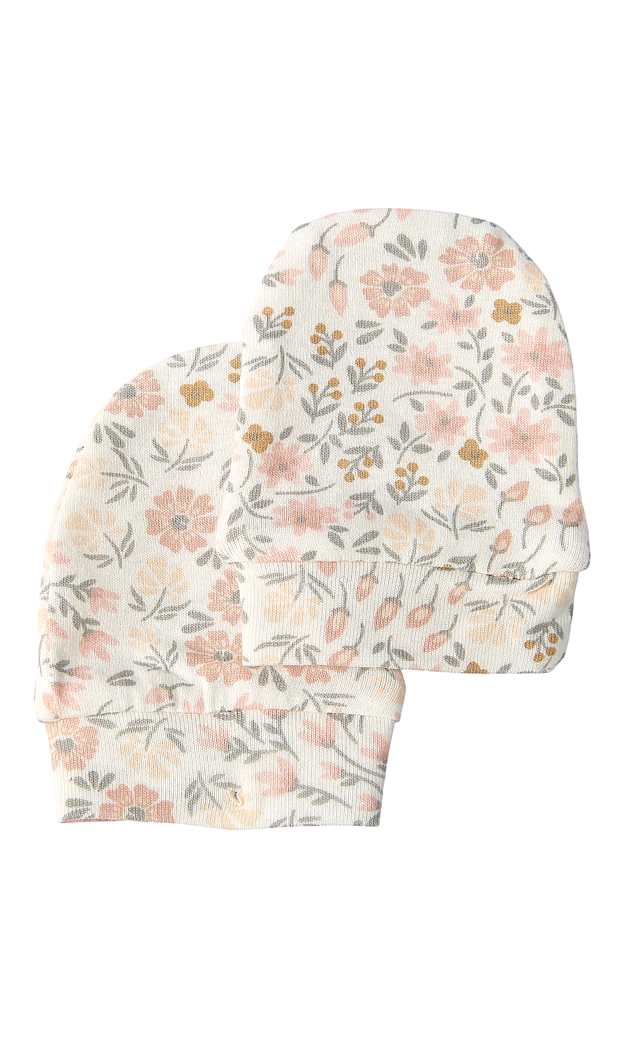 Baby Girl Gift Set 6 Piece Rust Floral Print