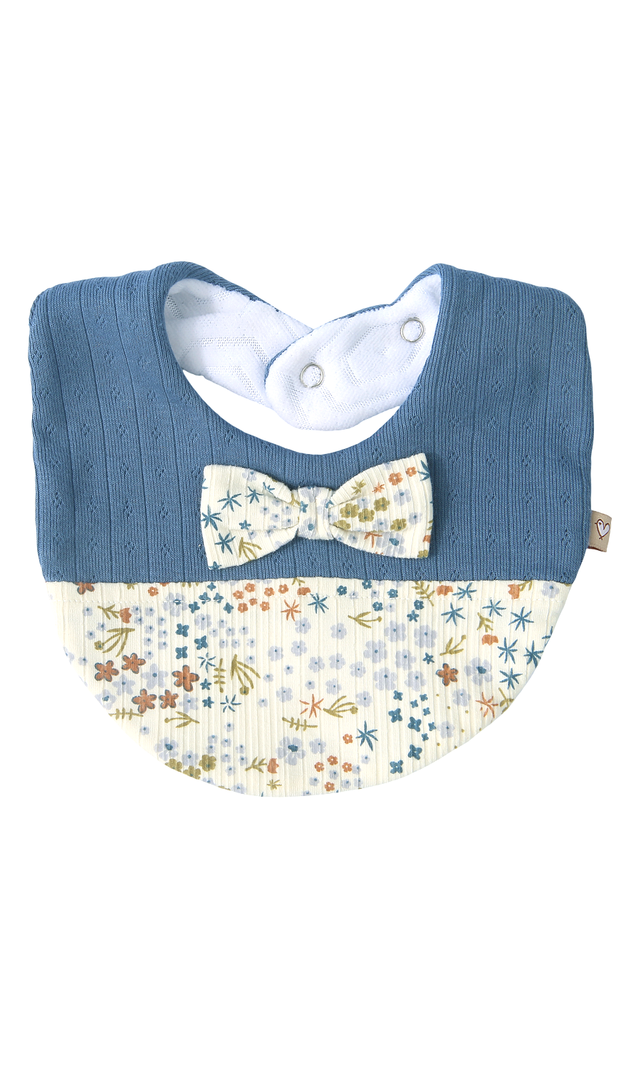 Baby Floral Print Pointelle 6-Piece Gift Set Blue
