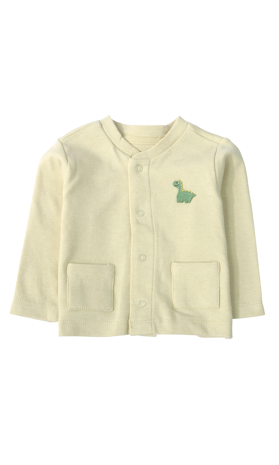 Baby Dinosaur Crown Print 6-Piece Gift Set Cream