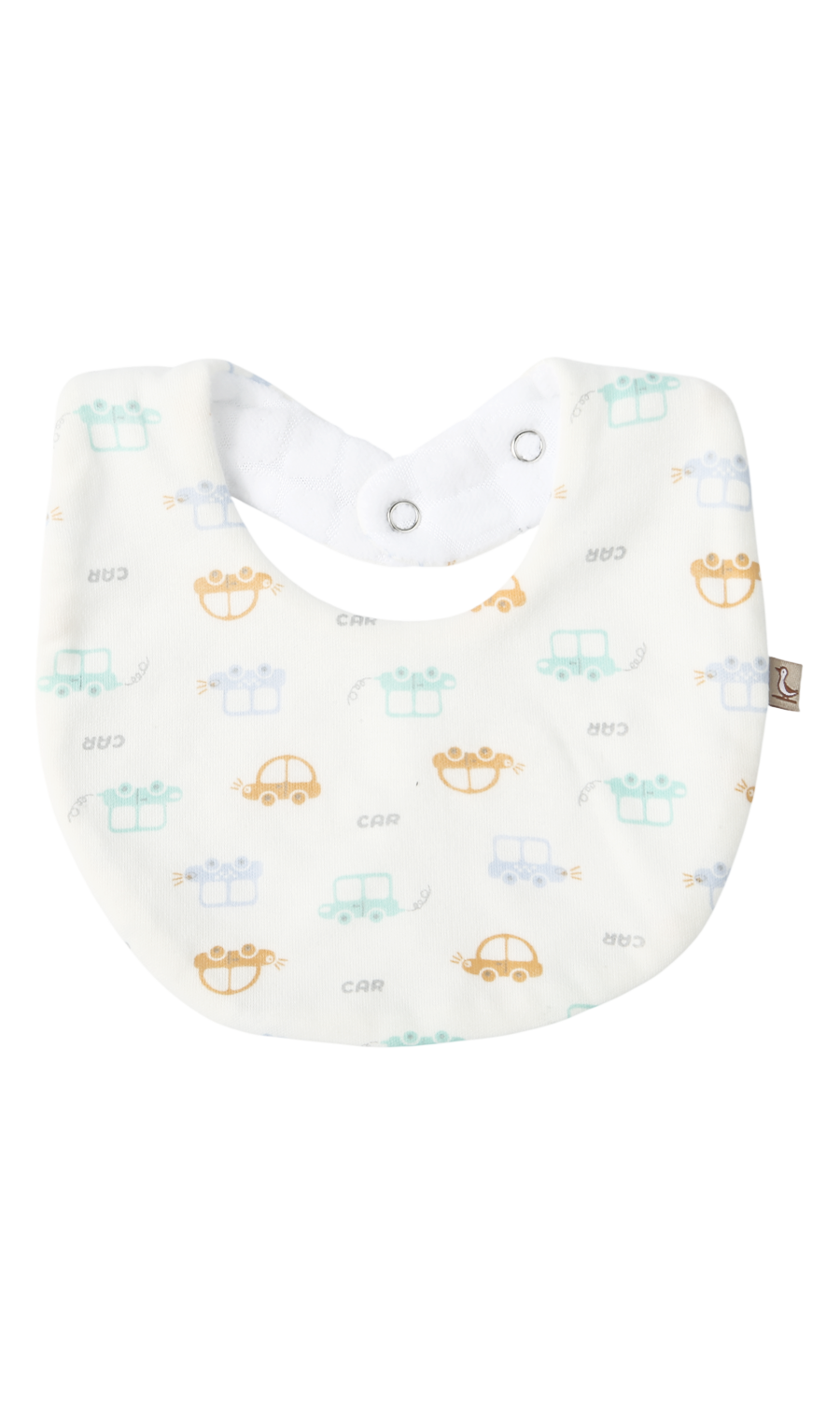 Baby Car Print 6-Piece Gift Set White