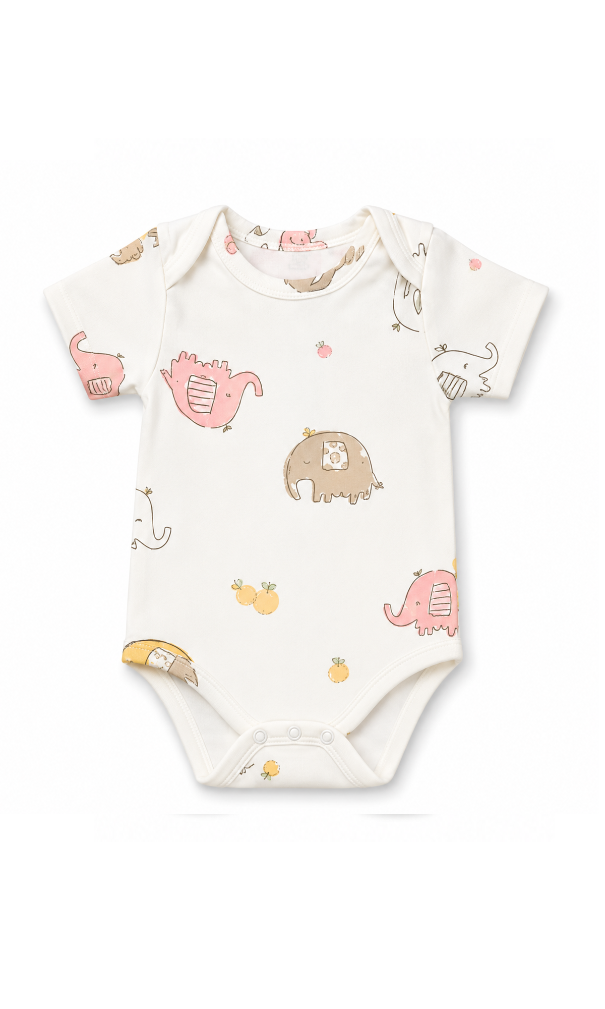 Baby 6-Piece Gift Set Off-White Elephant Print
