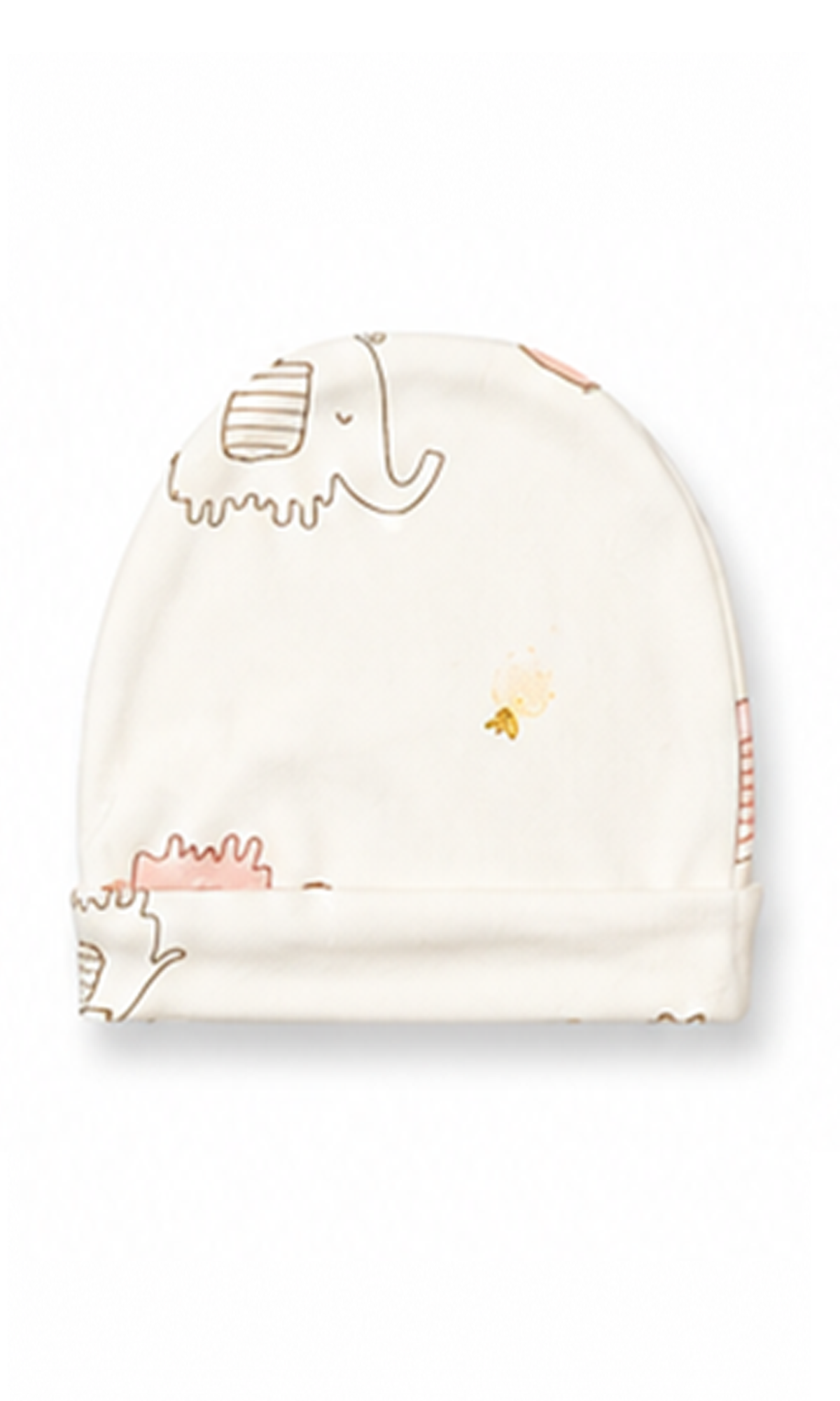 Baby 6-Piece Gift Set Off-White Elephant Print