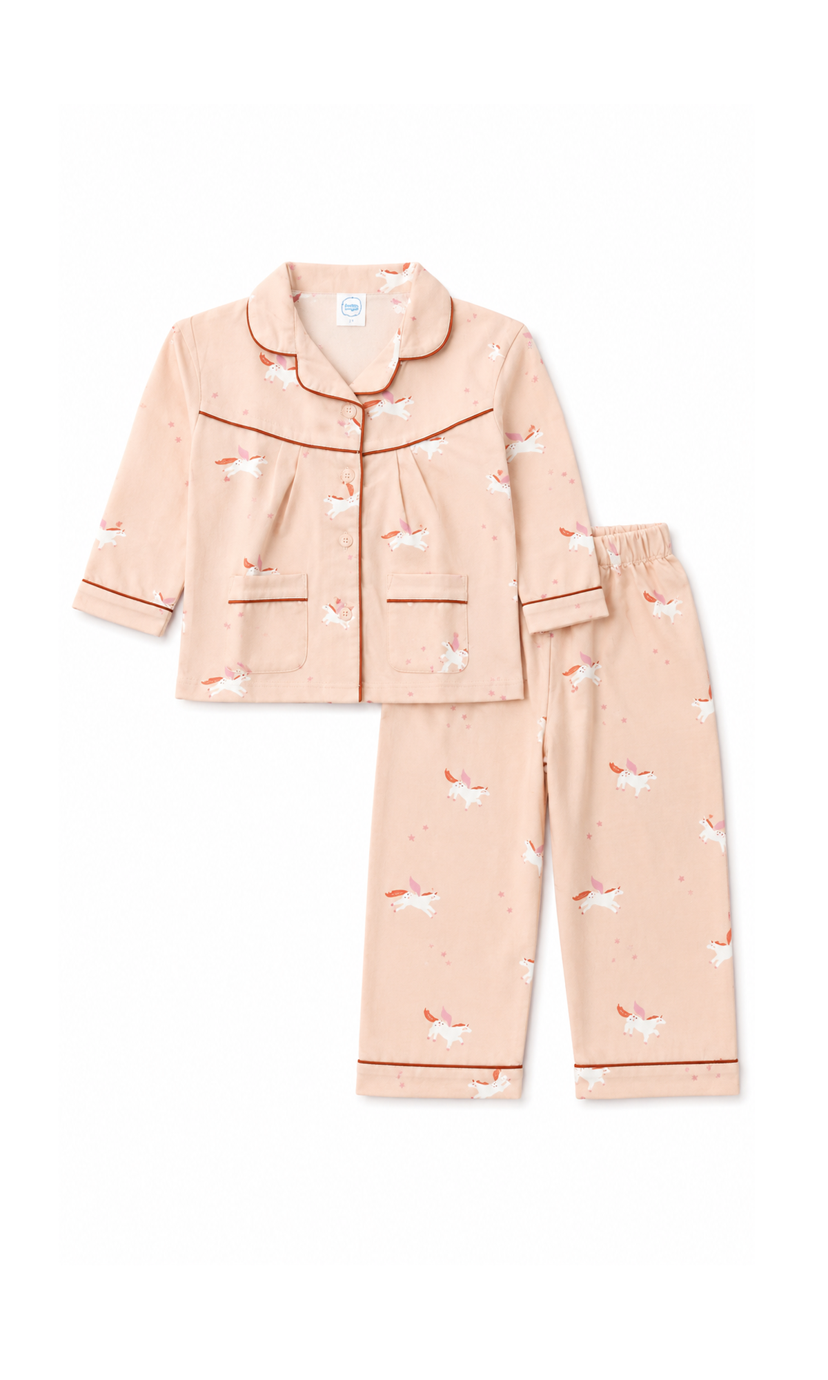 Kids Night Suit Pink Unicorn