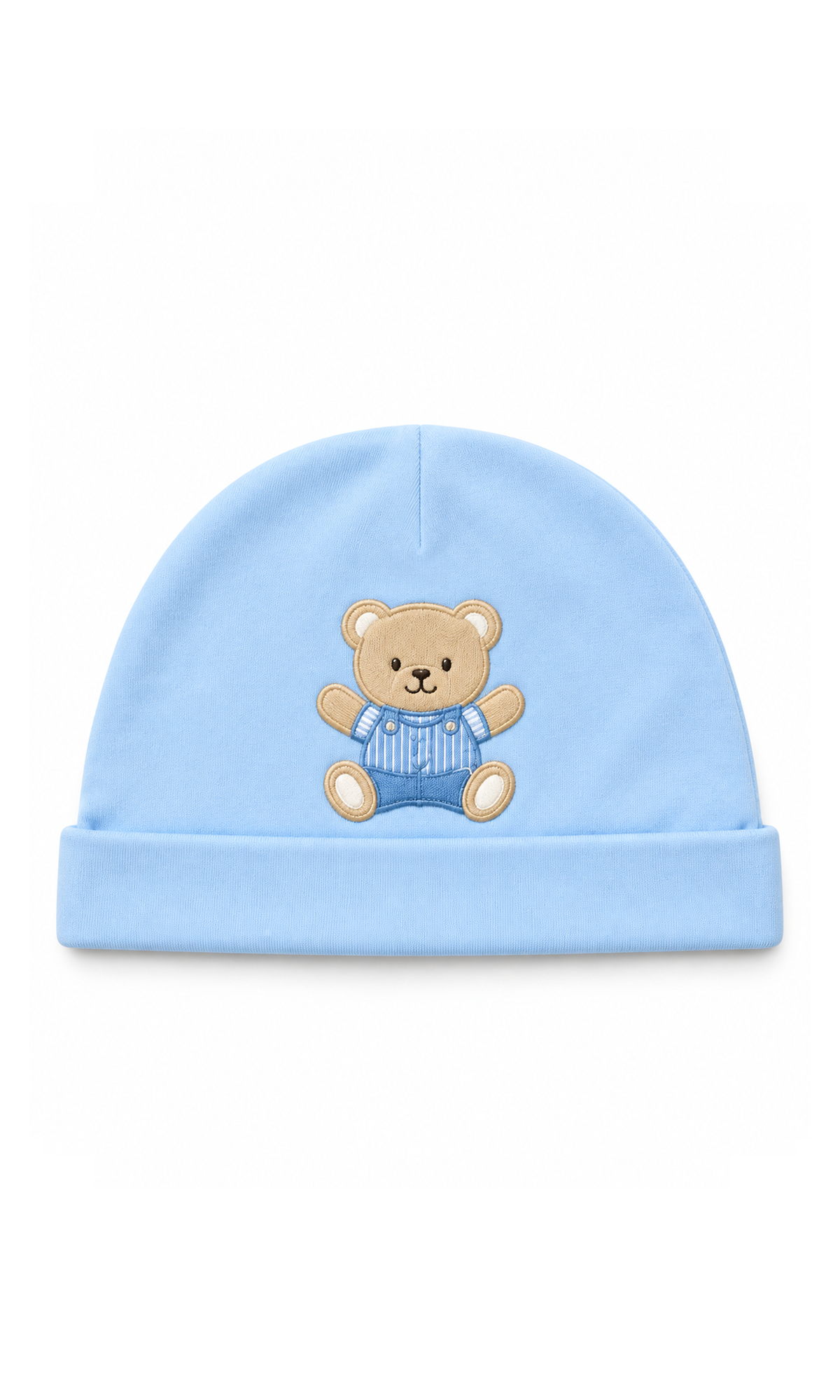 Newborn Baby Gift Set Light Blue Teddy Bear Motif