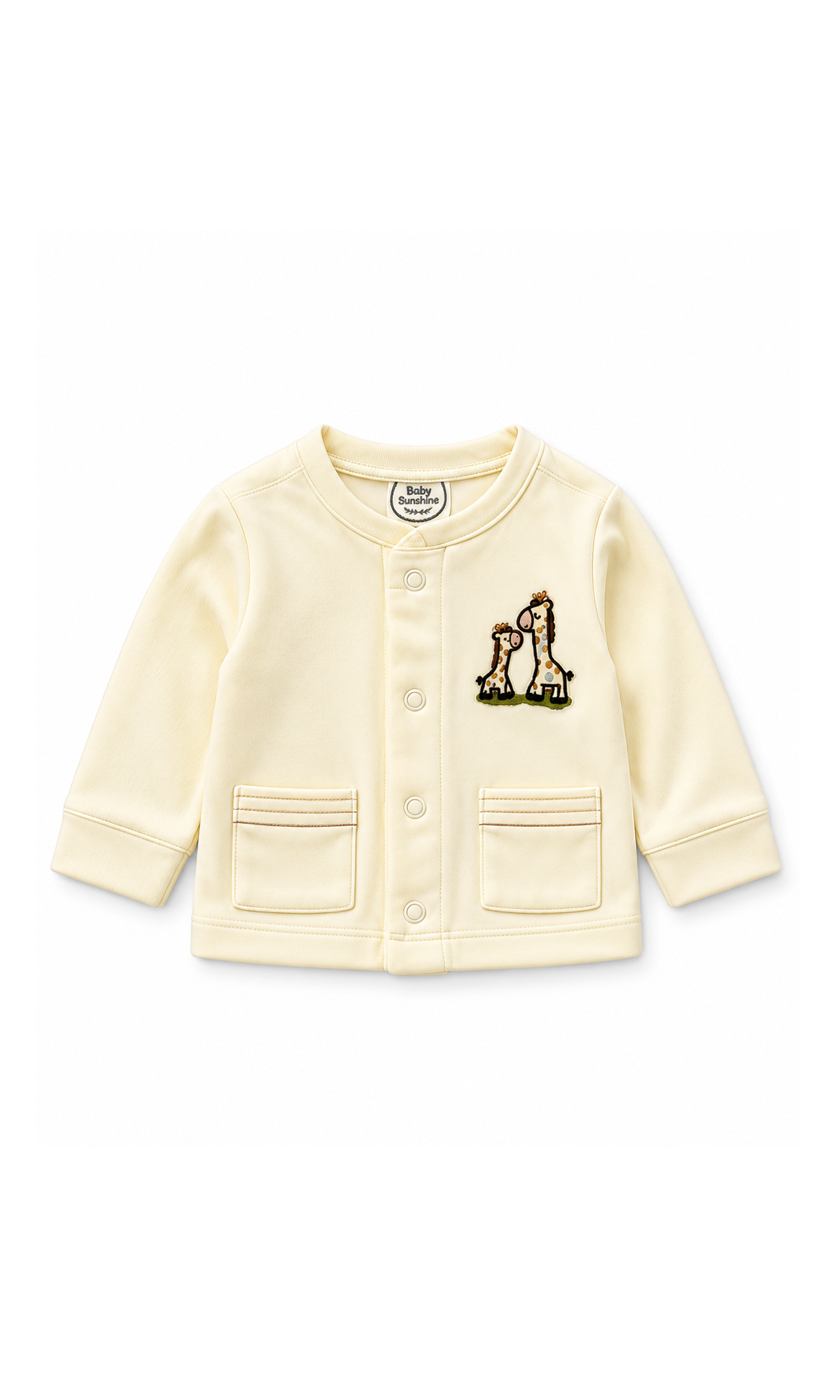 Newborn Baby Gift Set Cream Giraffe Design