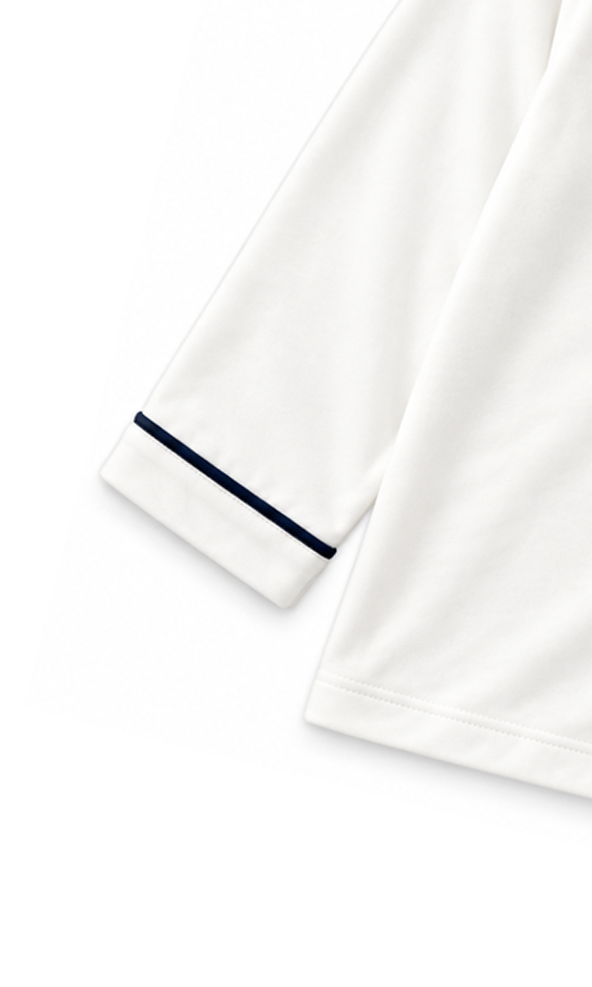 Kids Classic 2-Piece Night Suit White