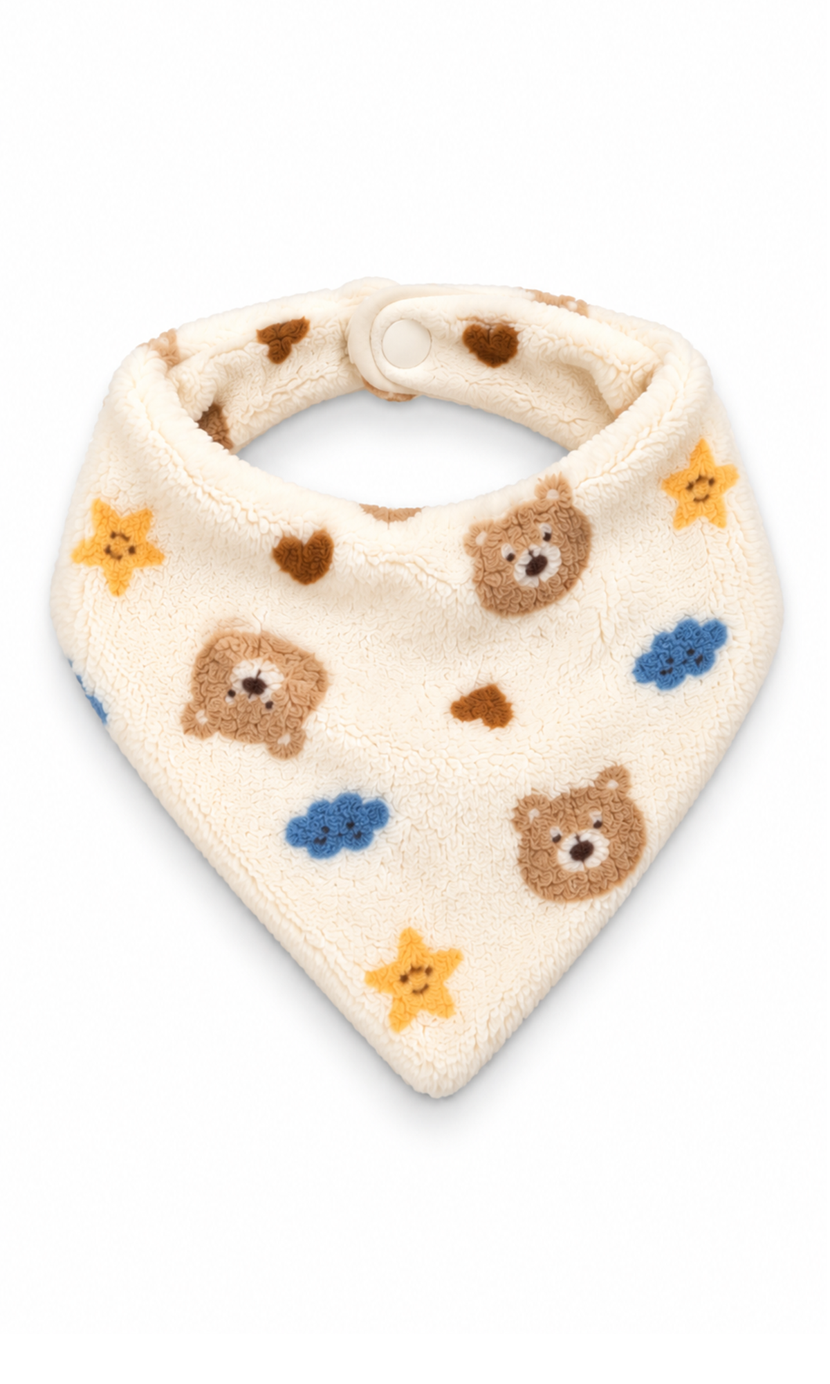 Baby 6-Piece Gift Set Cream Teddy Bear Print