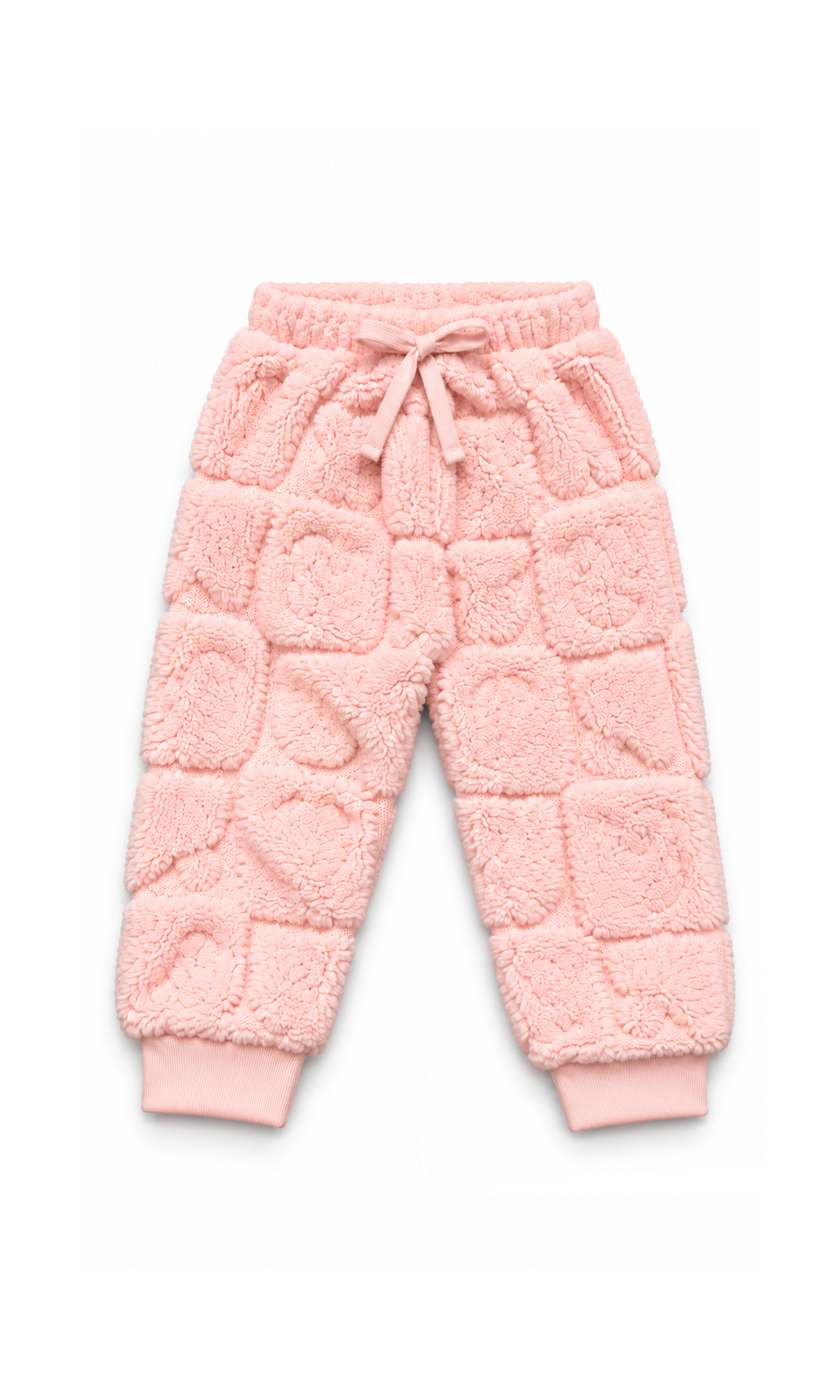 Baby Girls 3 Piece Teddy Fur Winter Suit with Crossbody Bag – Pink