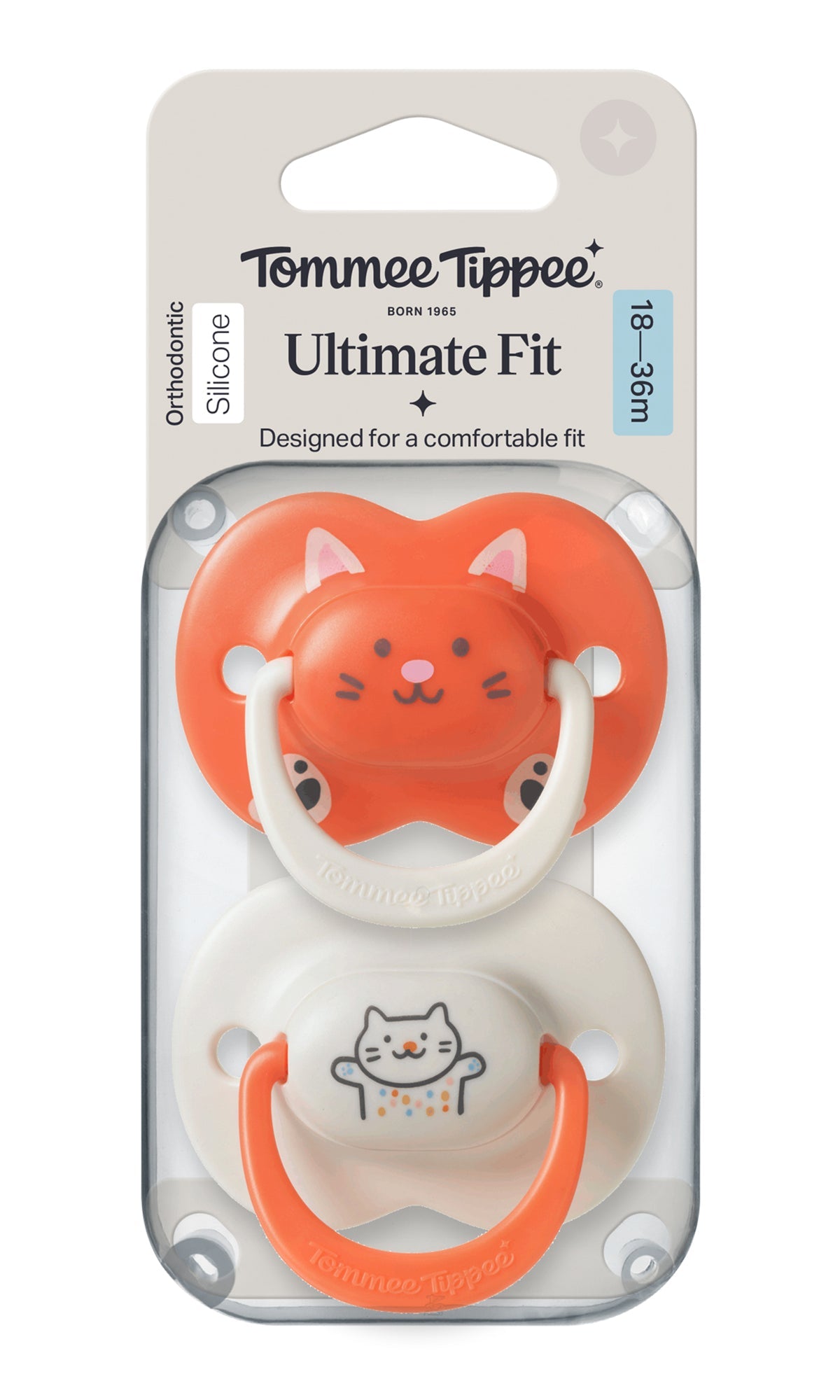 Tommee Tippee Ultra Fit Decorated Soother 18-36M