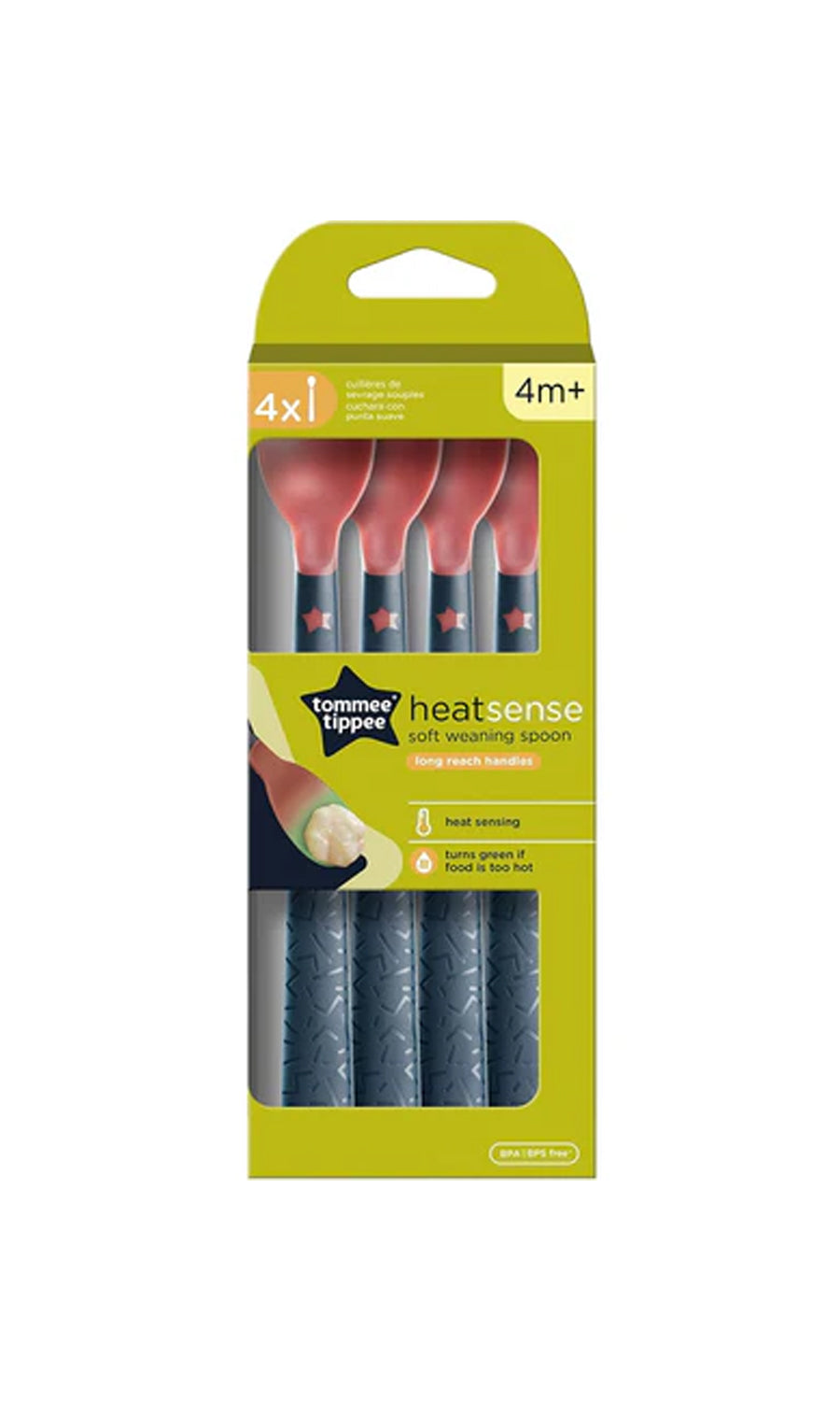 Tommee Tippee Softee Weaning Spoons 4 Pcs - 447188