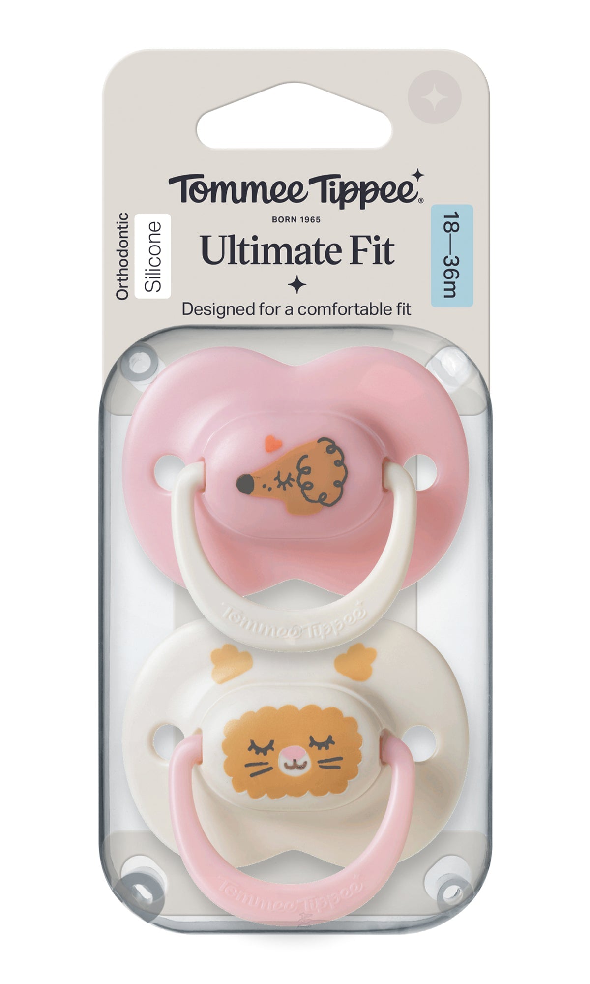Tommee Tippee Ultra Fit Decorated Soother 18-36M
