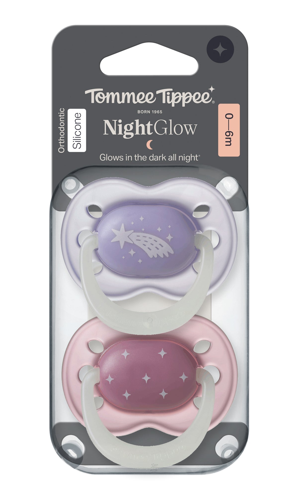 Tommee Tippee Night Time Soother 0-6M - 458820