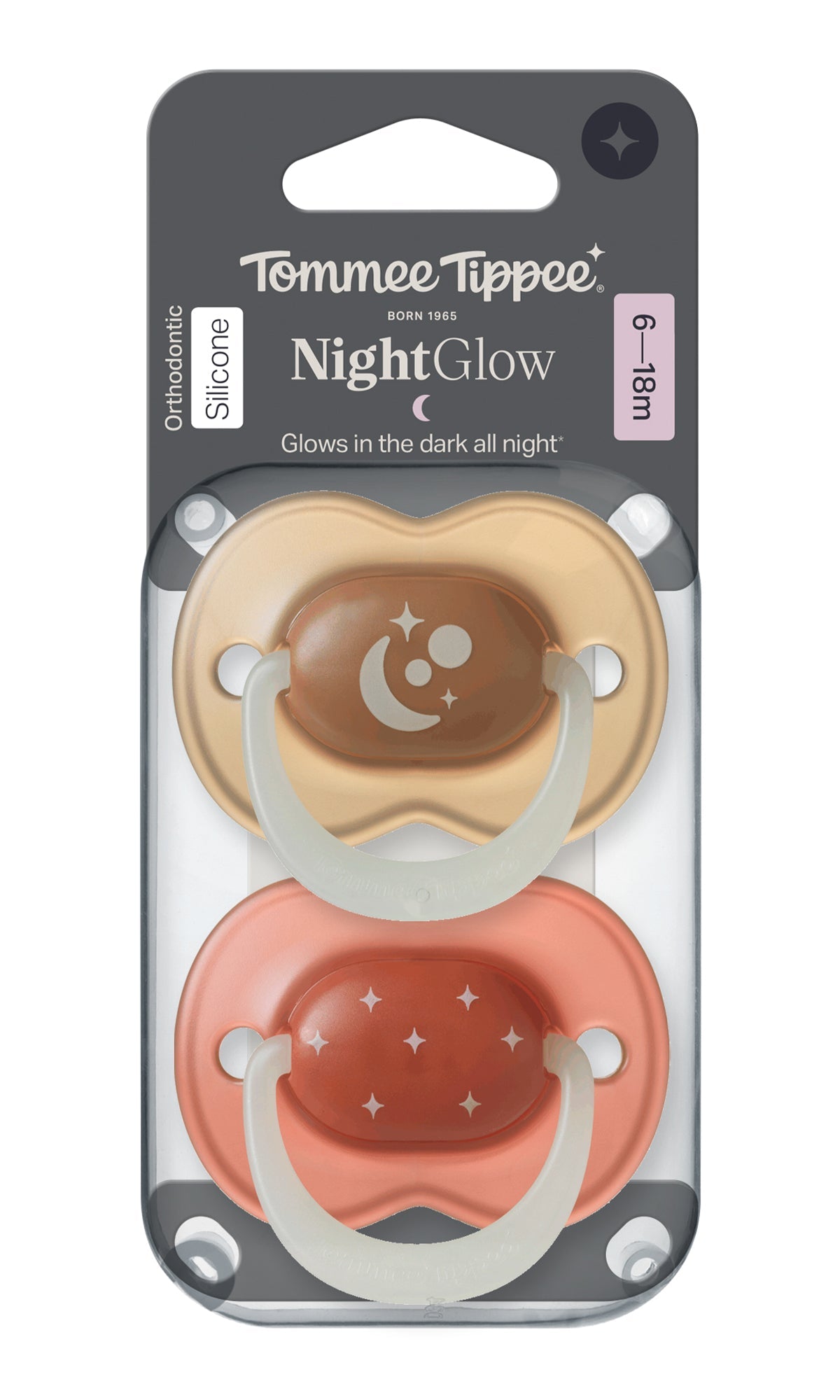 Tommee Tippee Night Time Soother 6-18M - 433661