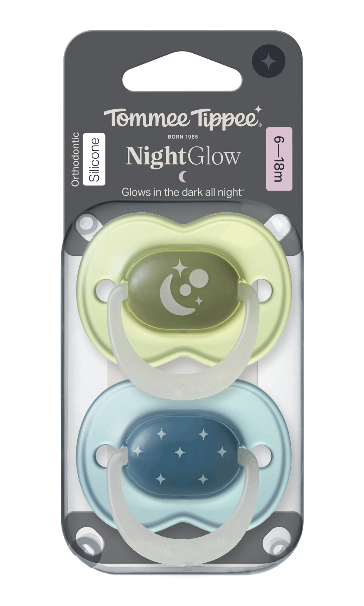 Tommee Tippee Night Time Soother 6-18M - 433661