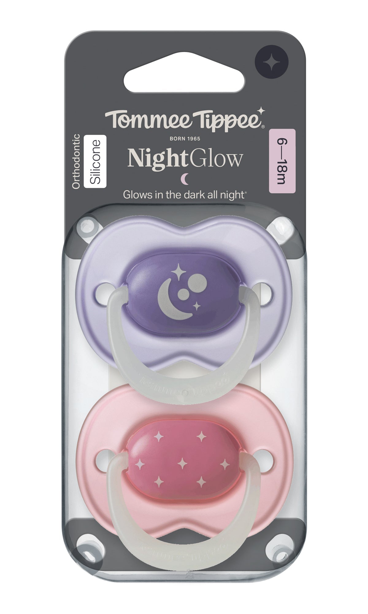 Tommee Tippee Night Time Soother 6-18M - 433661