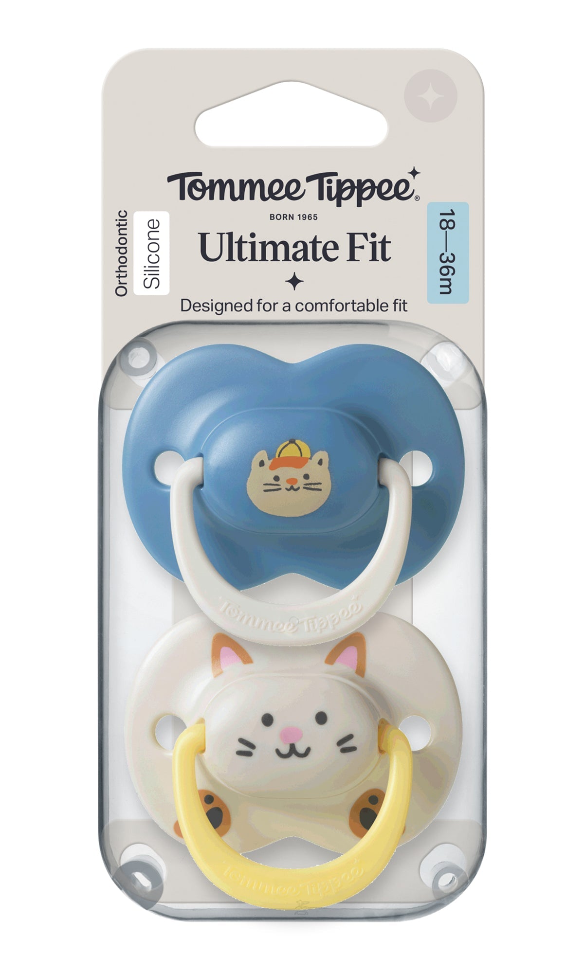Tommee Tippee Ultra Fit Decorated Soother 18-36M - 433657