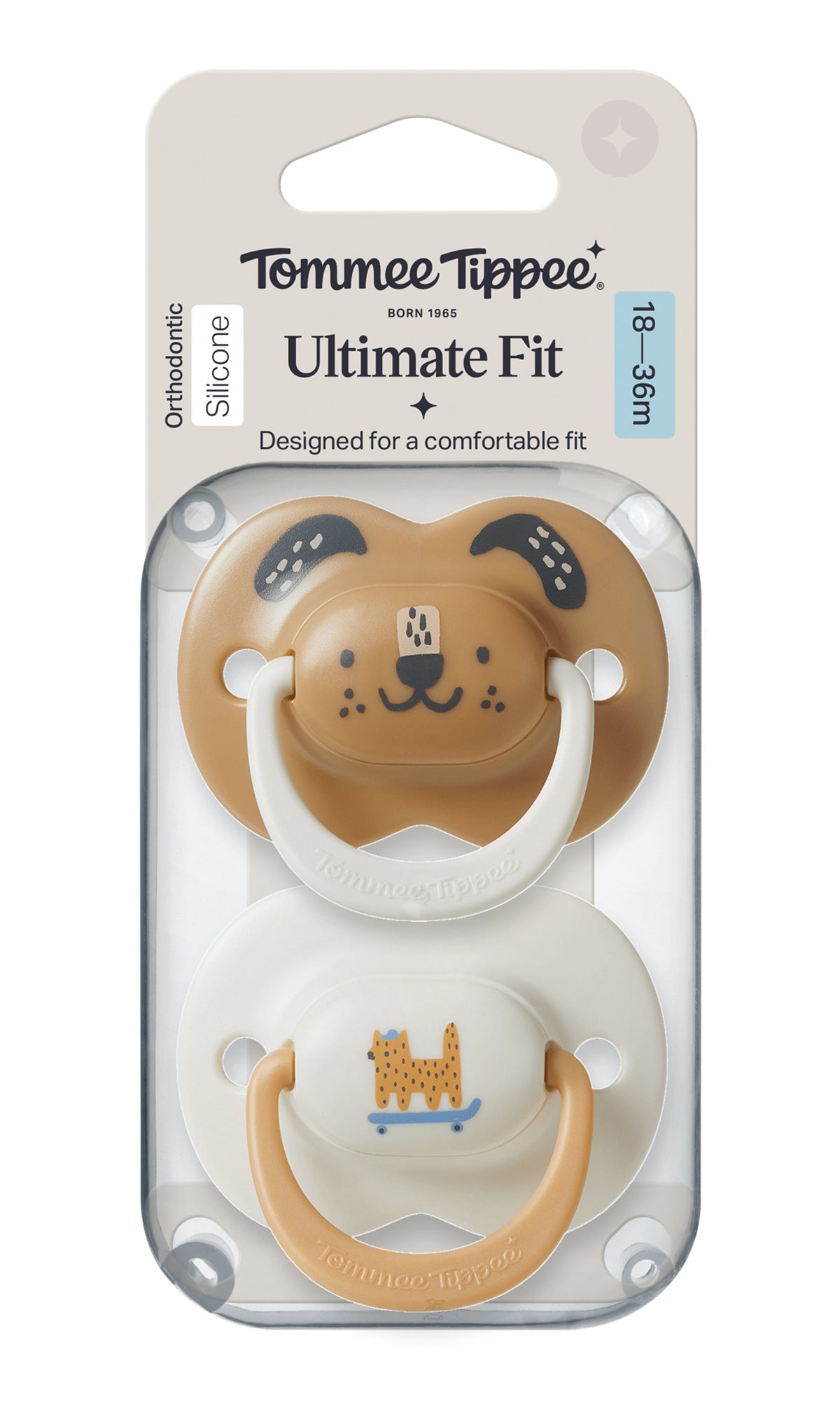 Tommee Tippee Ultra Fit Decorated Soother 18-36M - 433657