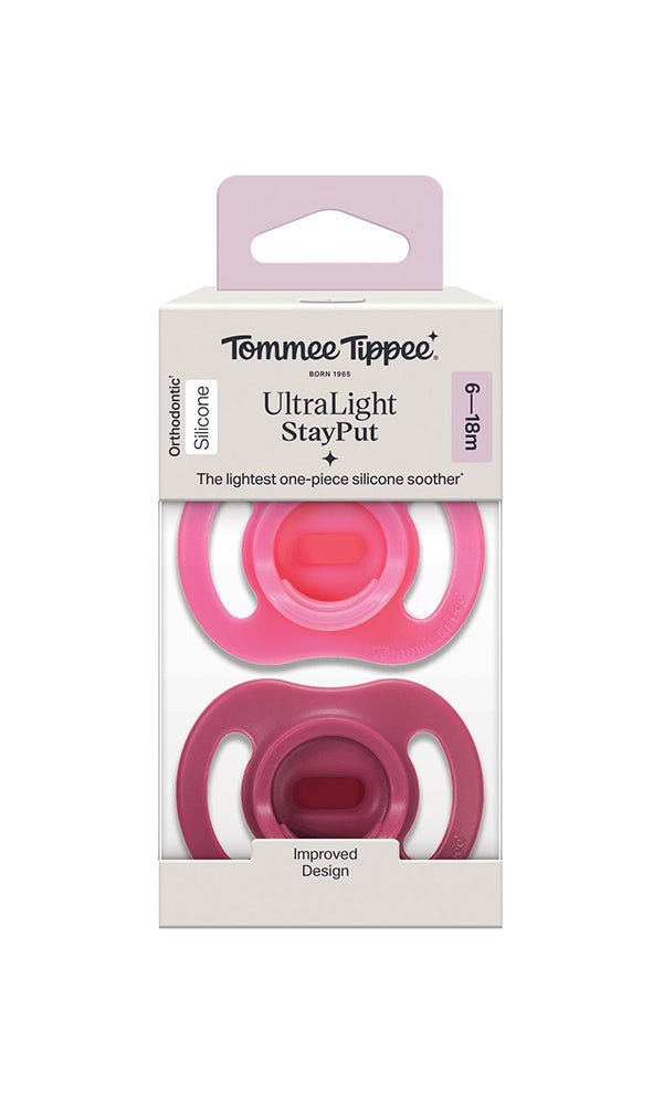 Tommee Tippee Ultra Light Soothers 6-18M - 433595