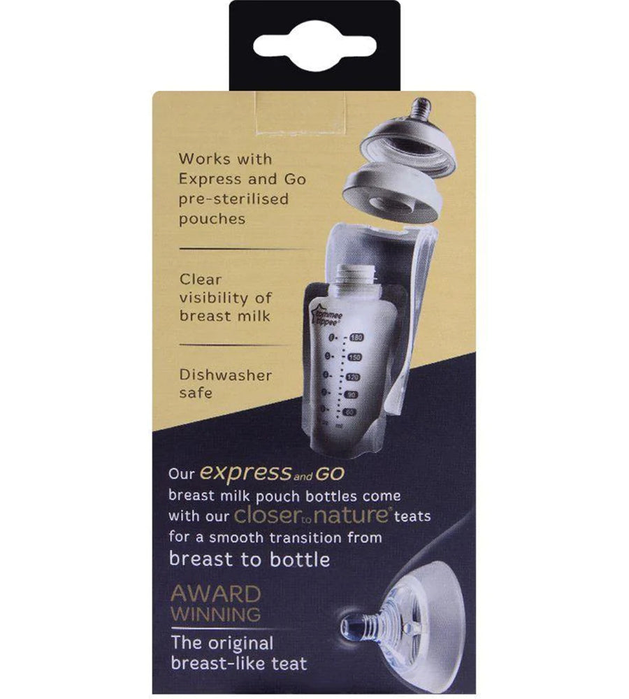Tommee Tippee Breast Milk Pouch Bottle 180ml - 422470