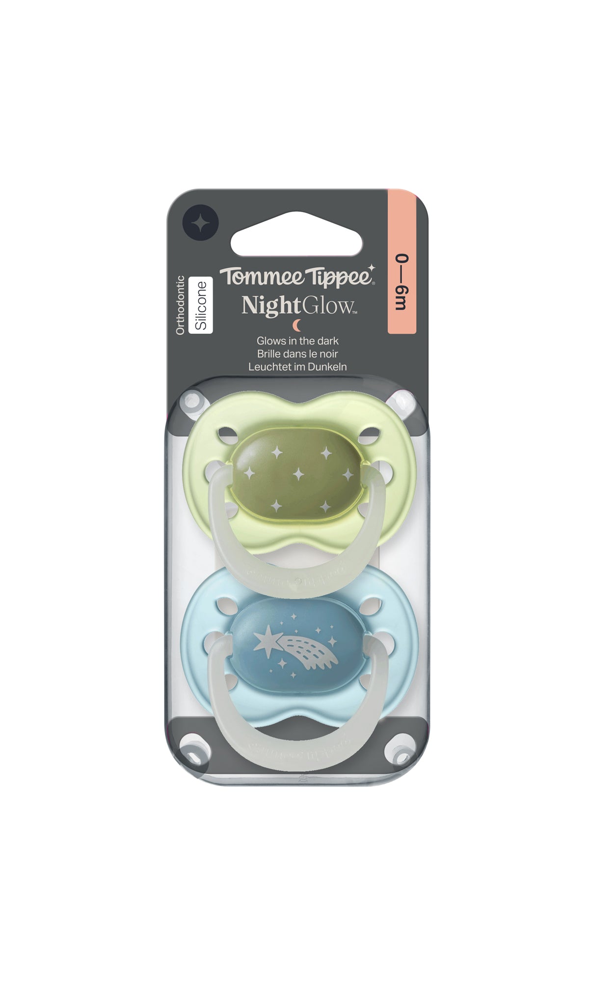Tommee Tippee Night Time Soother 0-6M - 458821