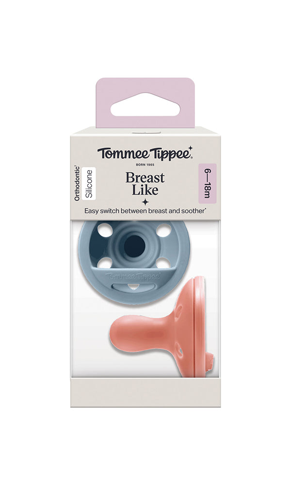 Tommee Tippee Breast-like Soothers 6-18M - 433628