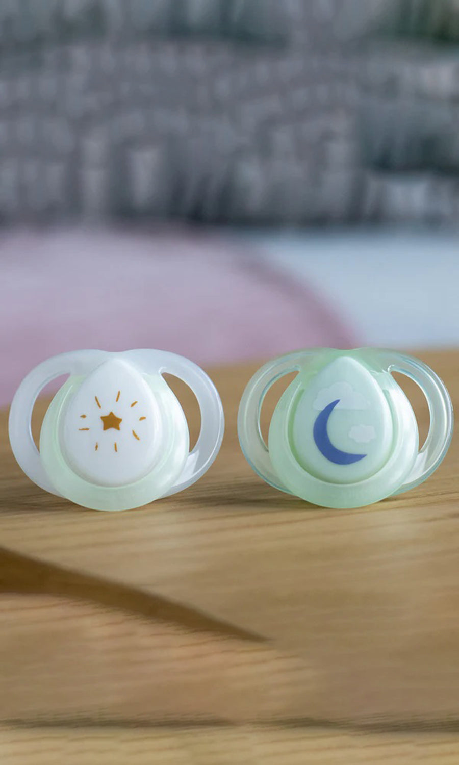 Night Time Pacifier 2-PK Tommee Tippee 0-6M - 533465