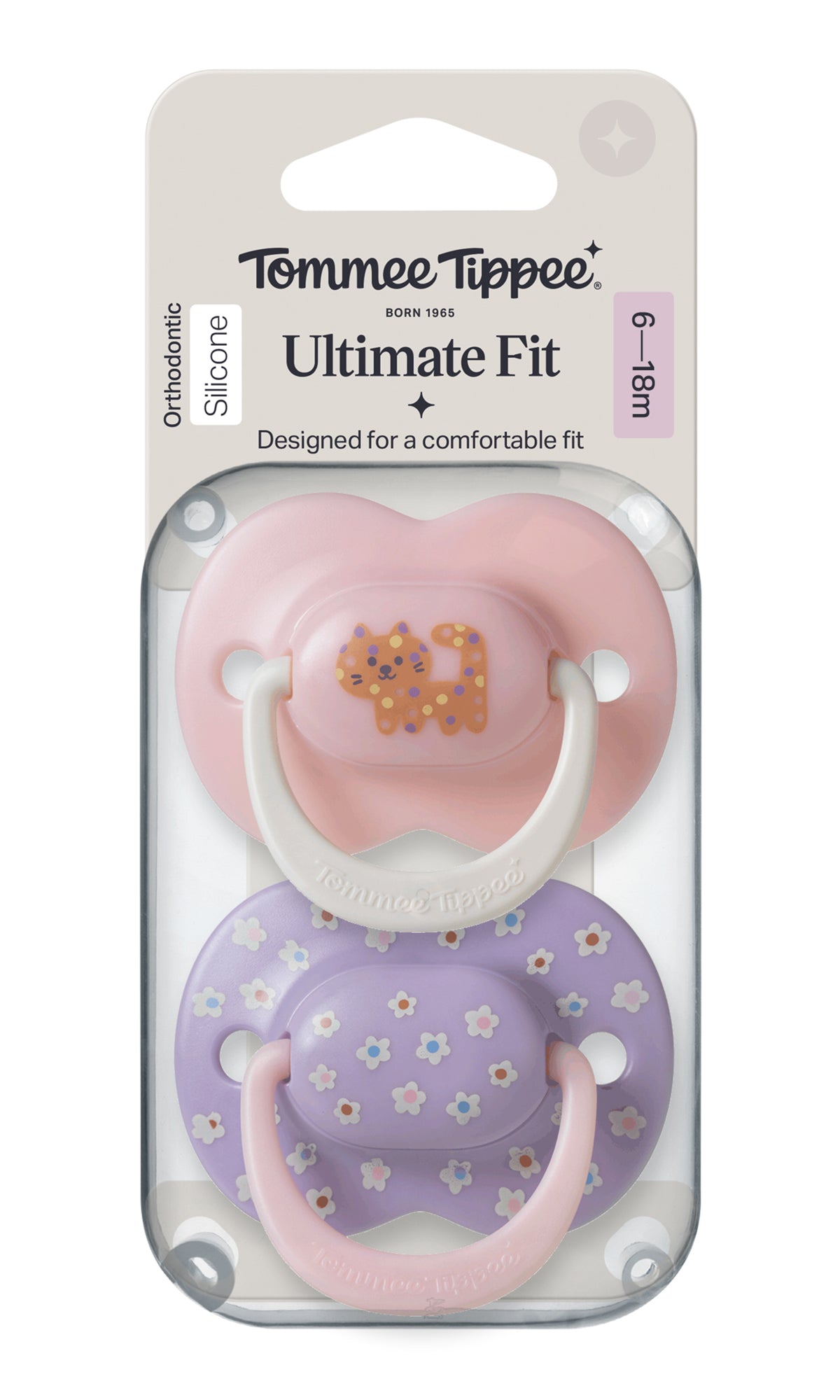 Tommee Tippee Ultra Fit Decorated Soother 6-18M - 433652