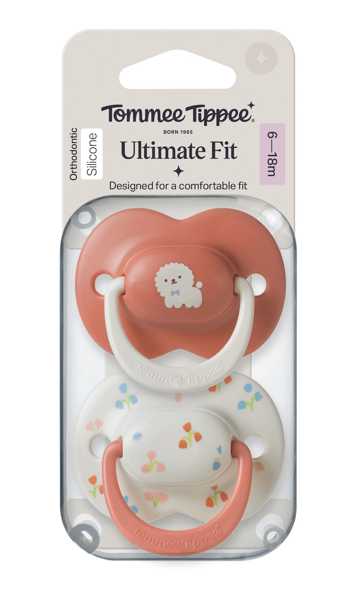 Tommee Tippee Ultra Fit Decorated Soother 6-18M - 433652
