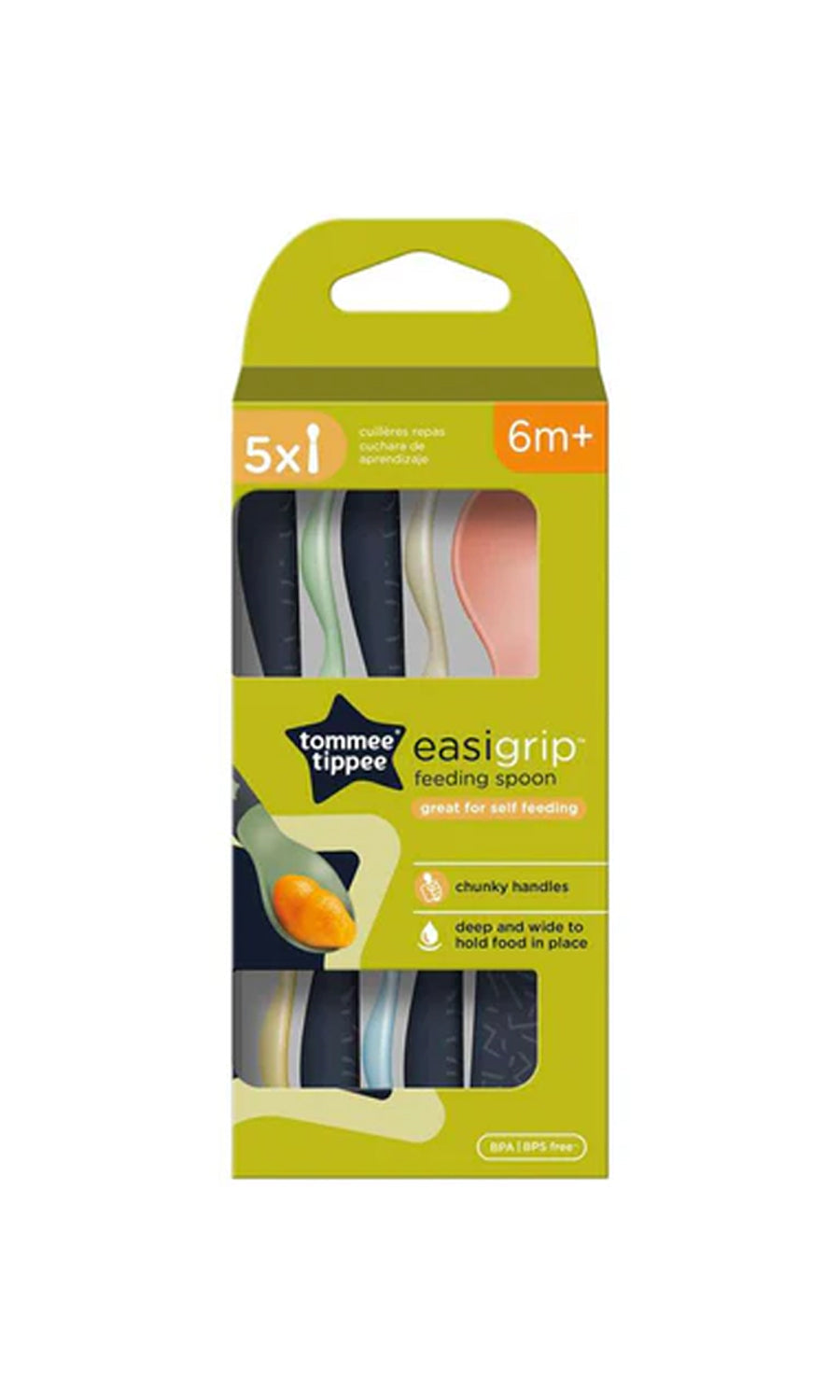 Tommee Tippee Softee Weaning Spoons 5 Pcs - 447189