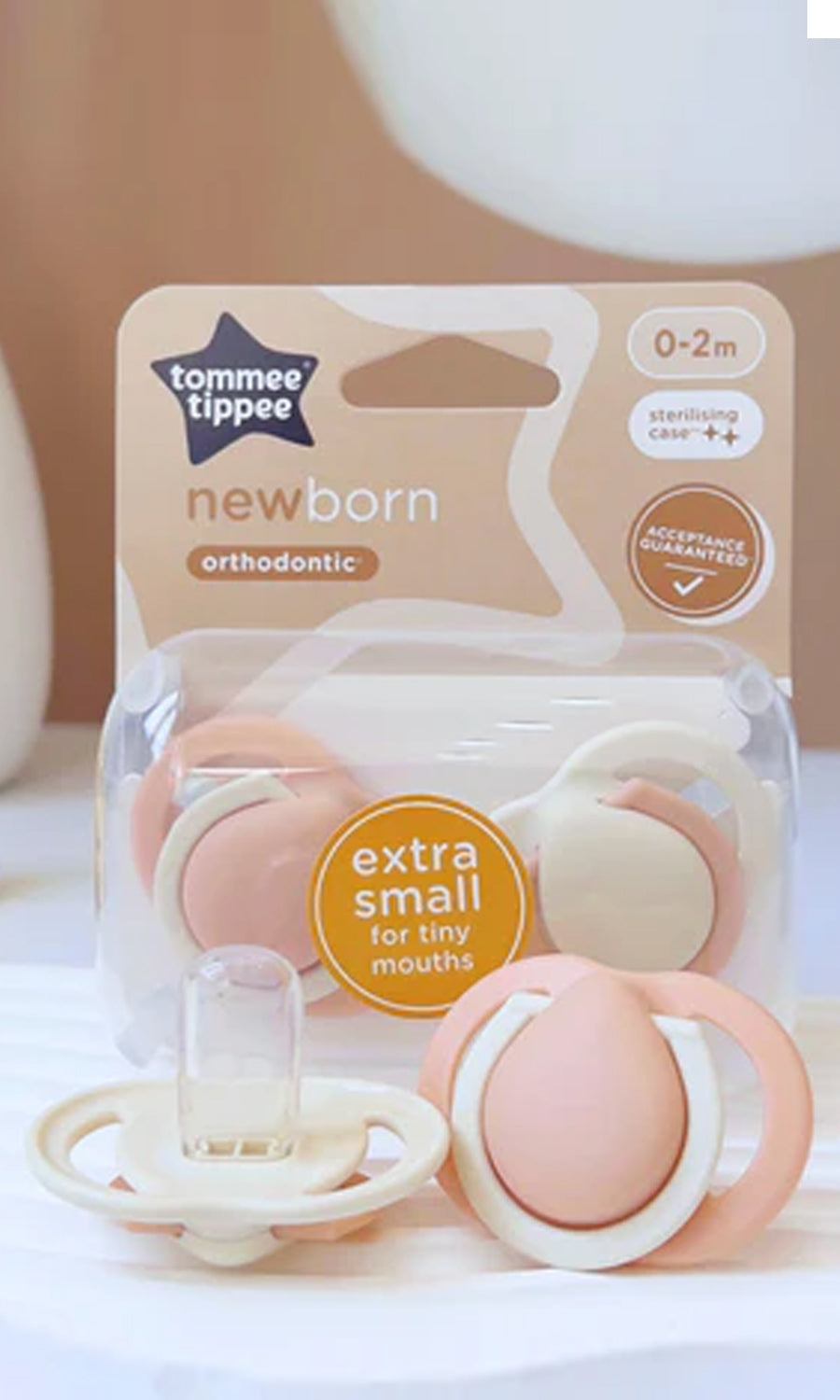 Newborn Soother Pack Of 2 0-2M - 433582