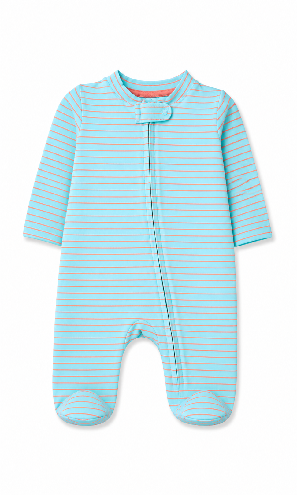 Baby Romper Pack of 2 White Number Print & Mint Striped