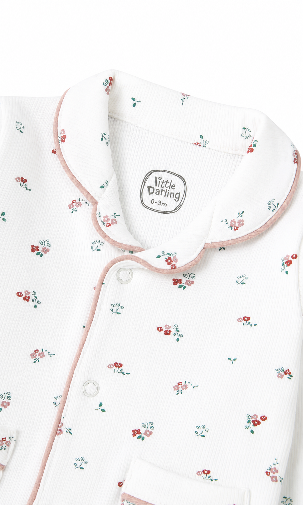 Baby Night Suit Floral Print