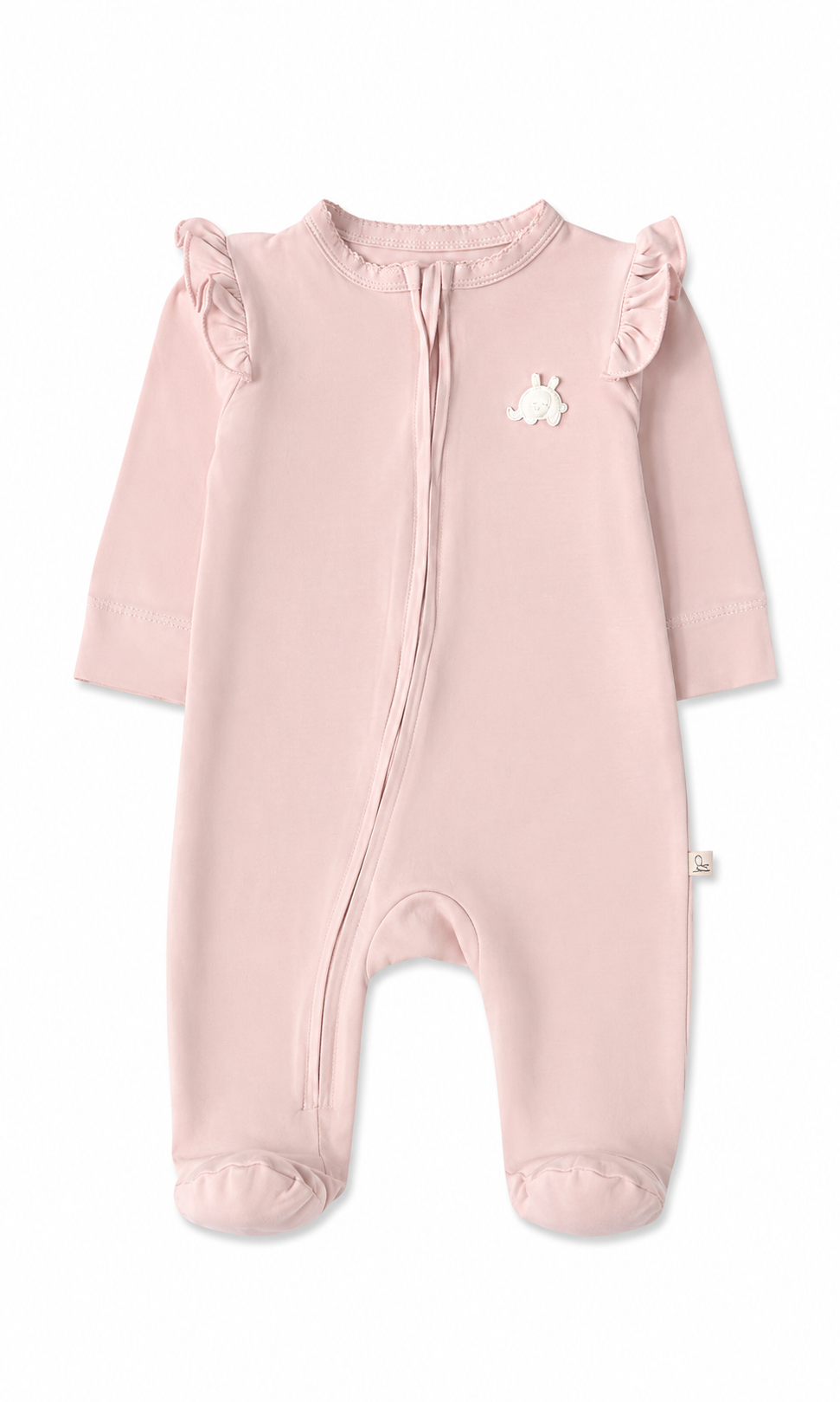 Baby Girls Footed Romper Pack of 2 Pink