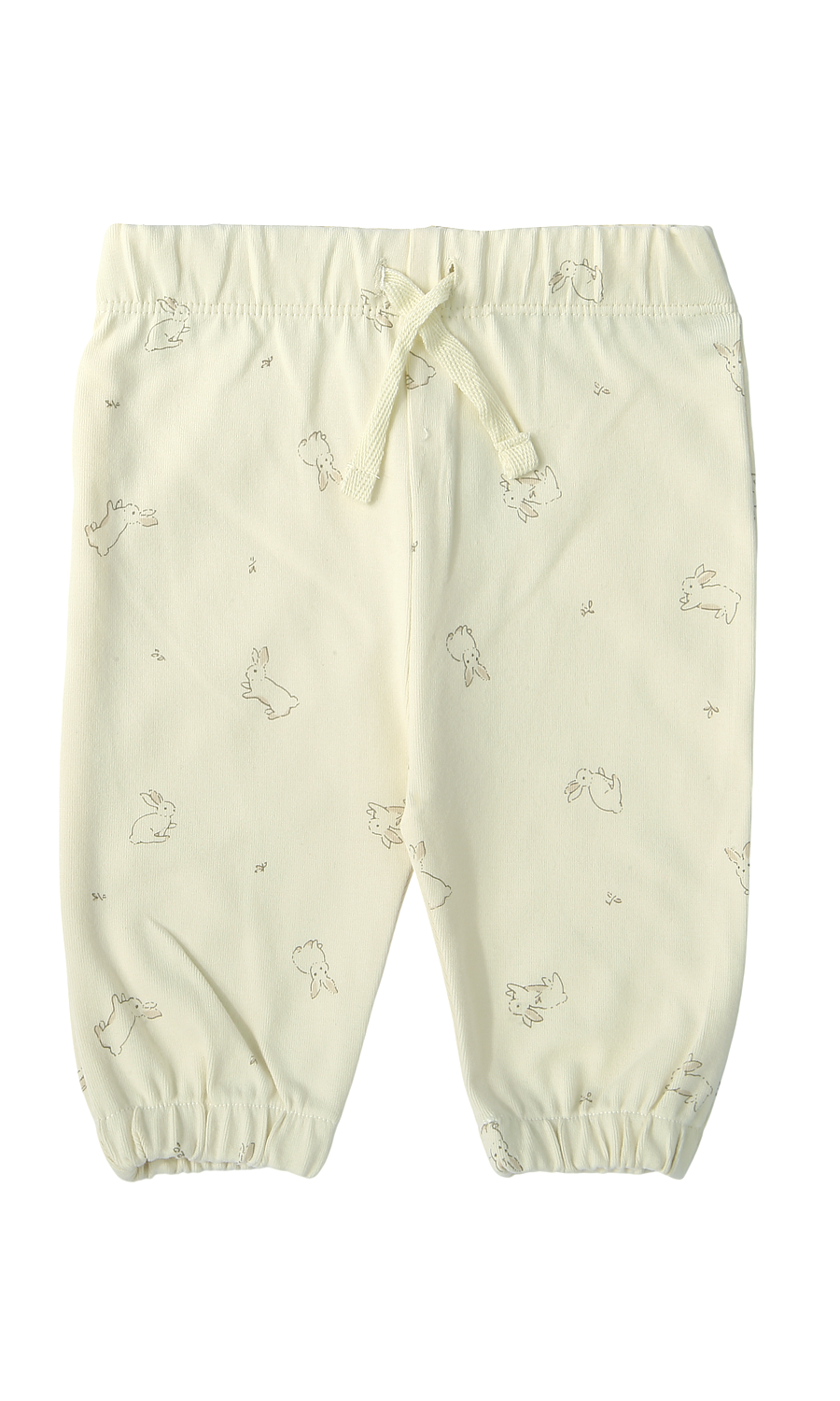 Baby Boys 6-Piece Gift Set Dusty Rose Ribbed & Cream Bunny Print Newborn Layette