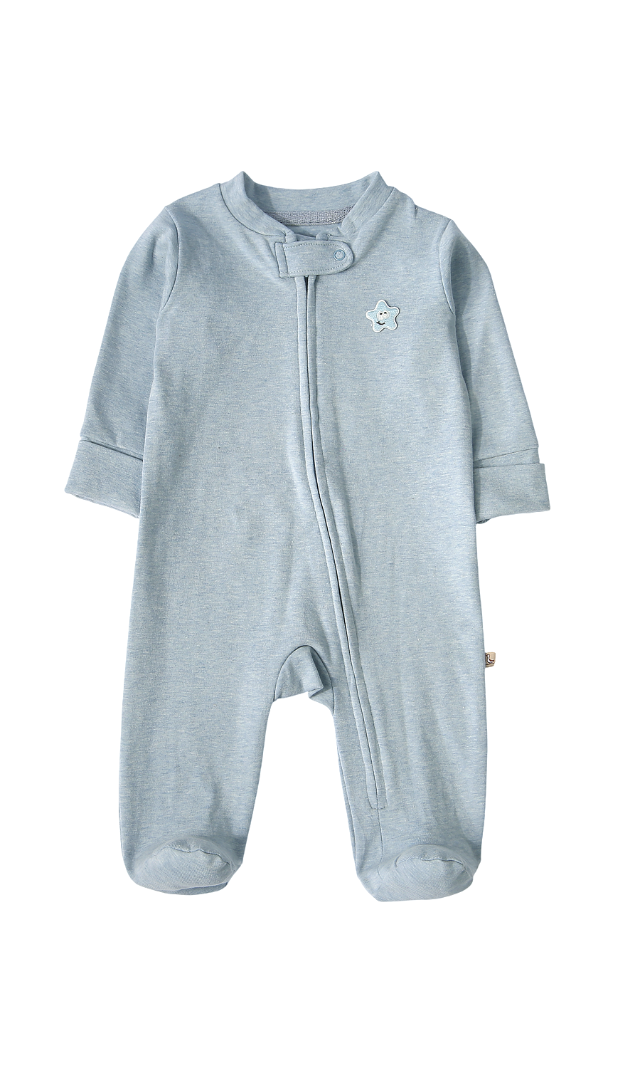 Baby Boys Footed Romper Pack of 2 Multicolour