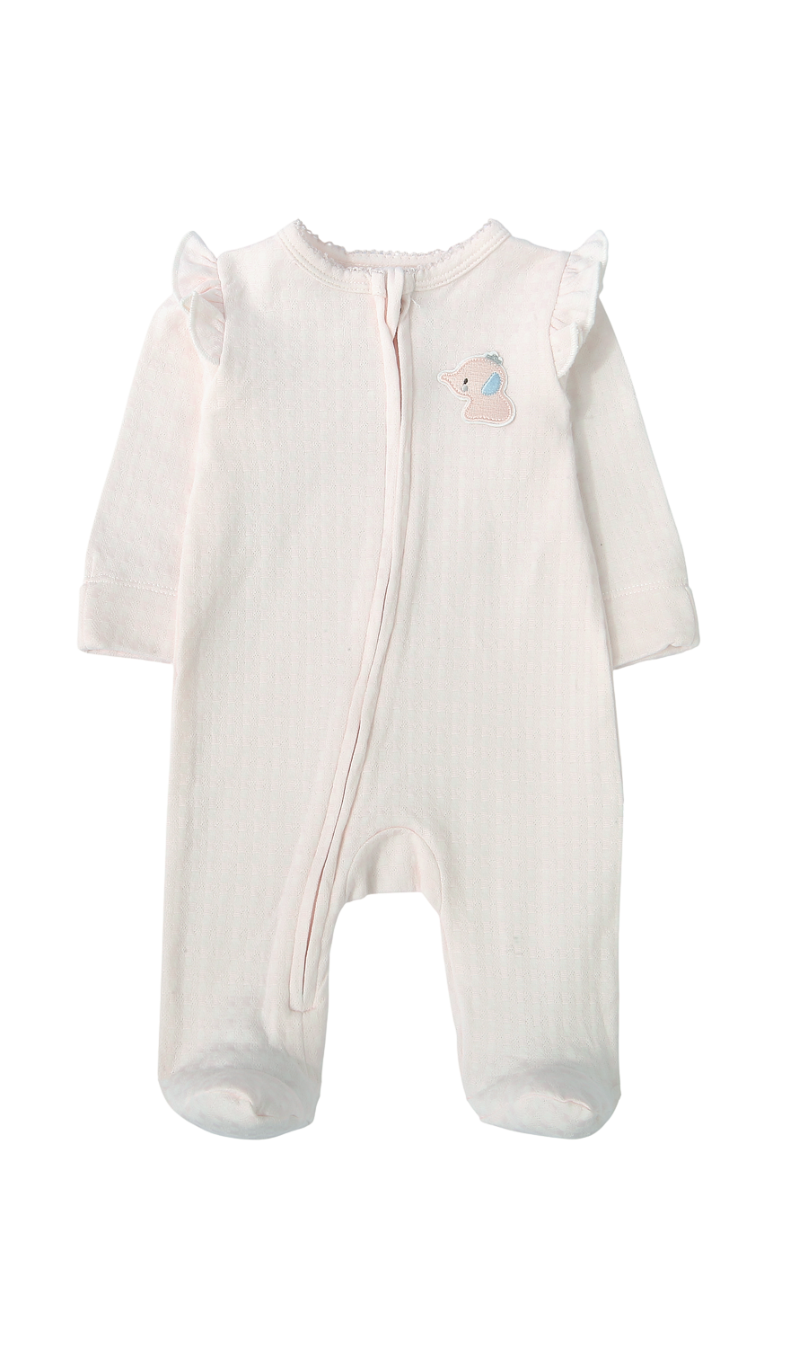 Baby Girls 6-Piece Gift Set Cream Floral Badge