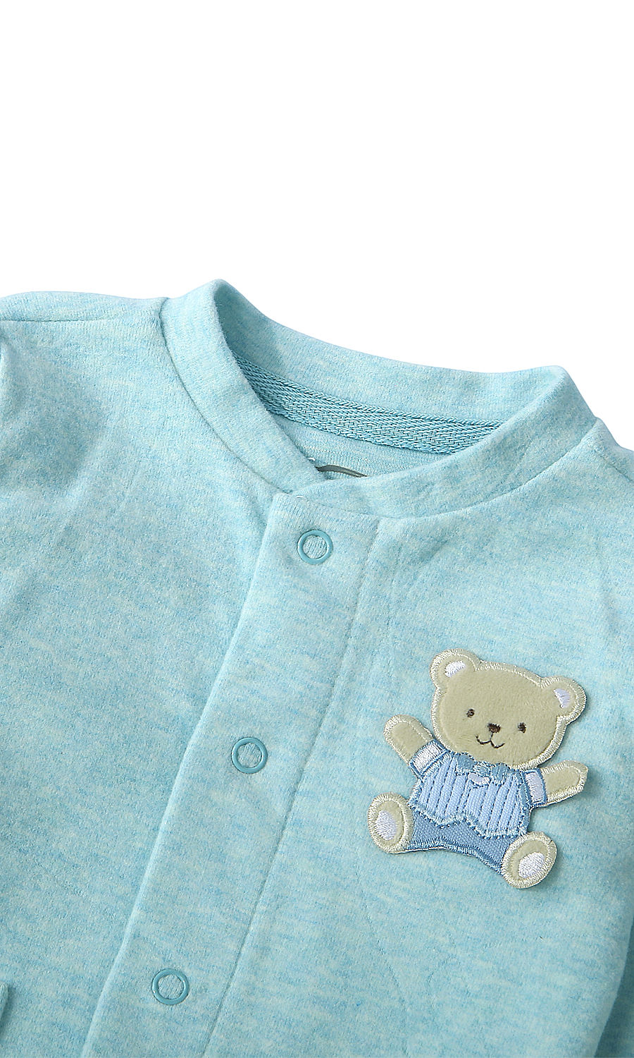 Baby Girls 6-Piece Gift Set Mint Green Teddy Bear