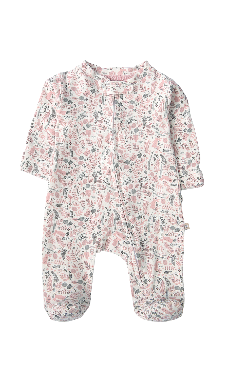 Baby Girls 6-Piece Gift Set Pink Floral Print